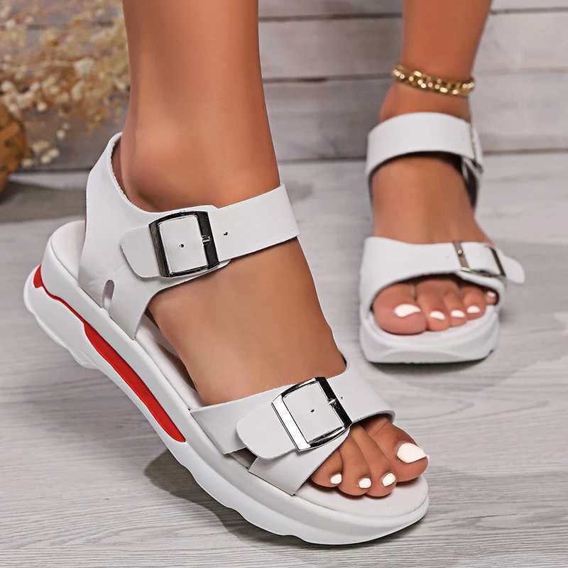 High Quality Rimocy Fashion Platform Sandals Women Summer Thick Sole Non-Slip Sandals Women Outdoor Lightweight Sports Sandals T241227