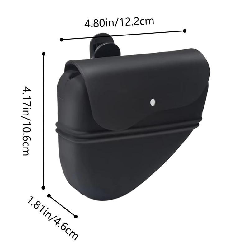 Portable Dog Treat Bag Silicone Treat Bag Fanny Pack Dog Training With Waist Clip For Pet Snacks Dog Walk Leash