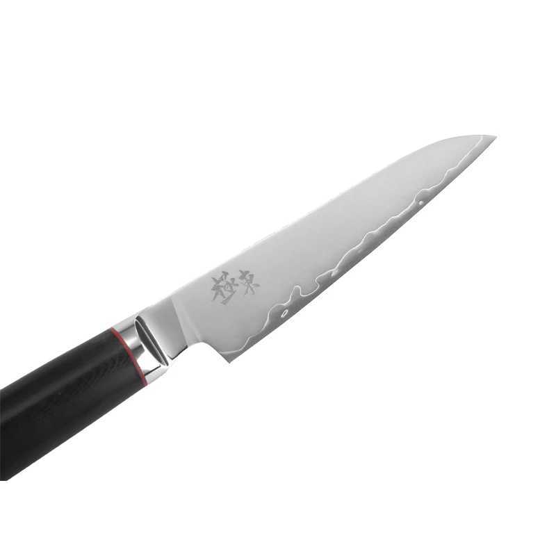 Japanese AUS-10 cposite steel fork 4-inch Paring knife peeling knife steak knife black walnut screwdriver gift Y241227