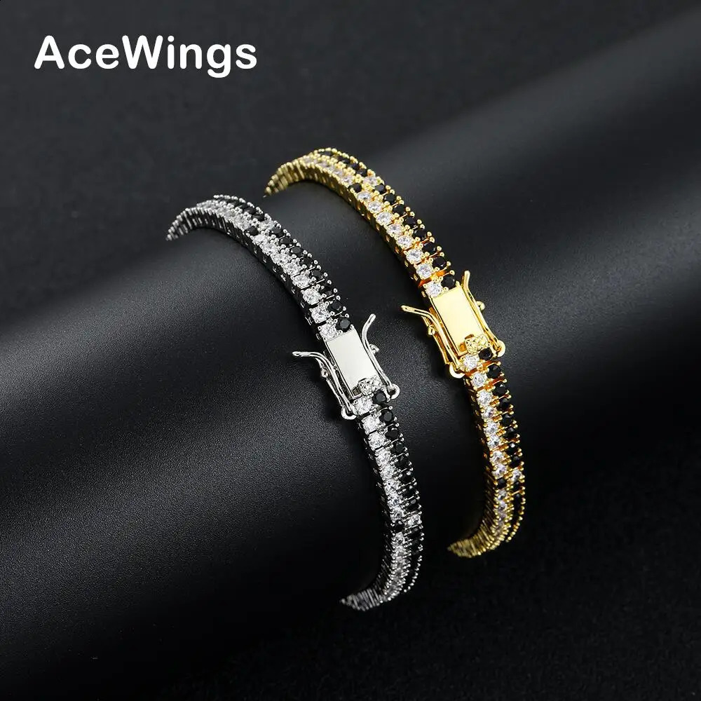 Double Line Stone Bracelets Women Cubic ZirconTennis Chain Bracelets BB155 241227