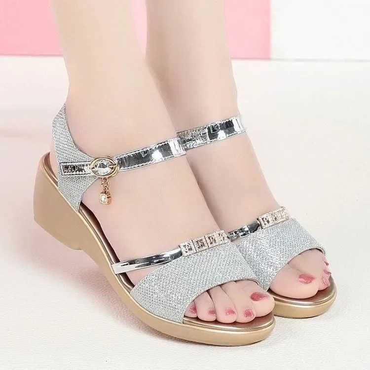 High Quality Summer Platform Sandals The New Roman Wedges Shoes for Women Sandals Fashion Heels Women High Quality High Heels T241227