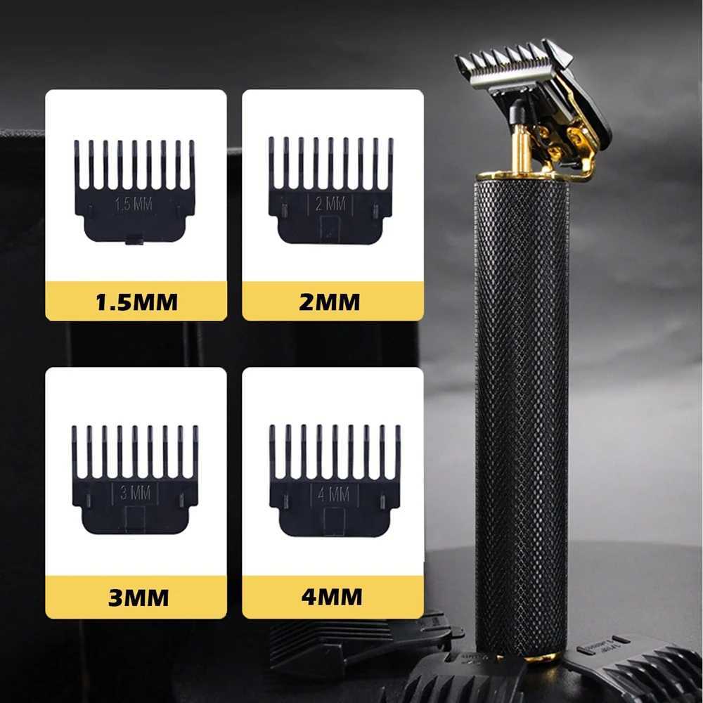 Professional Electric Rechargeable Hair Clipper Machine Hair Barber Trimmer For Men Hair Cutting Professional Beard Trimmer W241227