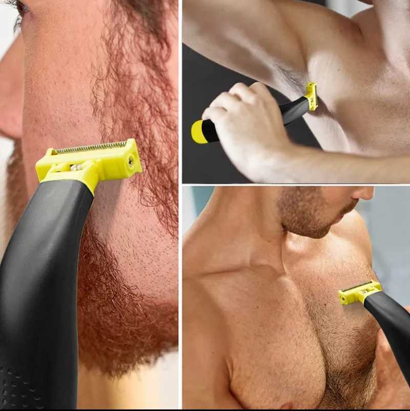Intimate Haircut Mens Shaver Razor Sensitive Areas Shaving Machine Men Hair Removal Epilator Trimmer for Bikini Body W241227