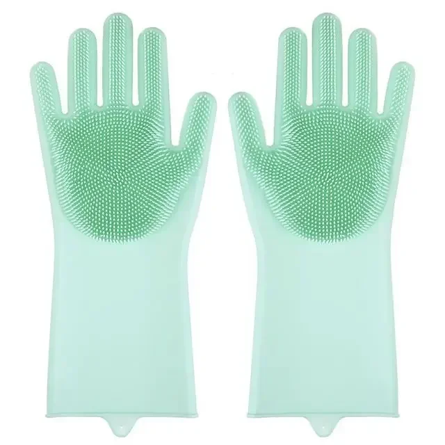 Cleaning gloves, dog and cat bath shampoo, glove scrub, magic dishwashing cleaner, sponge silicone hair removal gloves