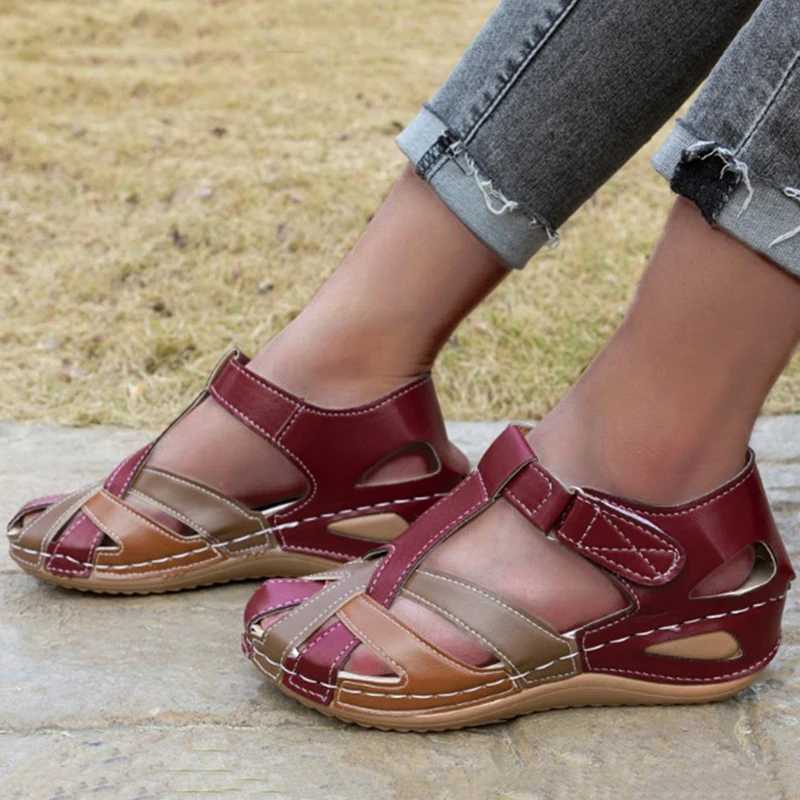 New Arrival Summer Woman Sandals Shoes Beach Shoes For Women Party Sandals Woman Wedge Ladies Shoes Open Toe Footwear Female Women Sandal T250318