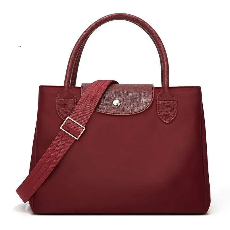 Bags Momei Women's New Nylon Cross Body Handbag Shoulder Large Capacity Tote Bag Can Print Name Pattern