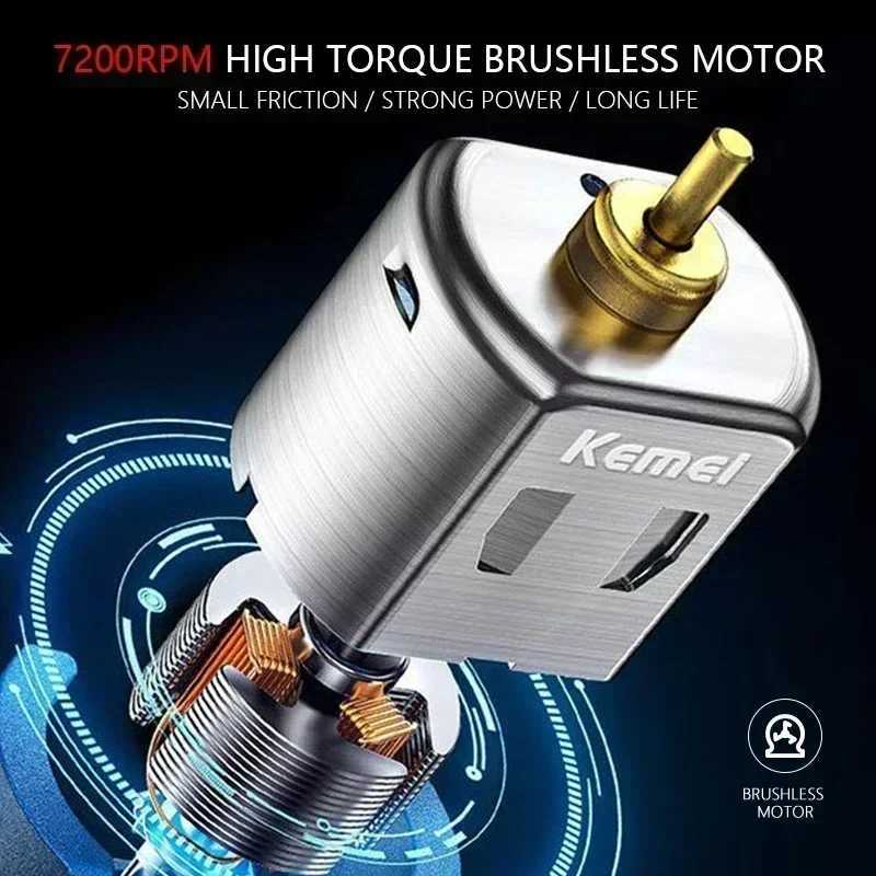Kemei KM-2299 Hair Trimmer Machine Mens Haircut Machine Hair Clipper Professional Cutter Hair Cutting Machine Clipper W241227