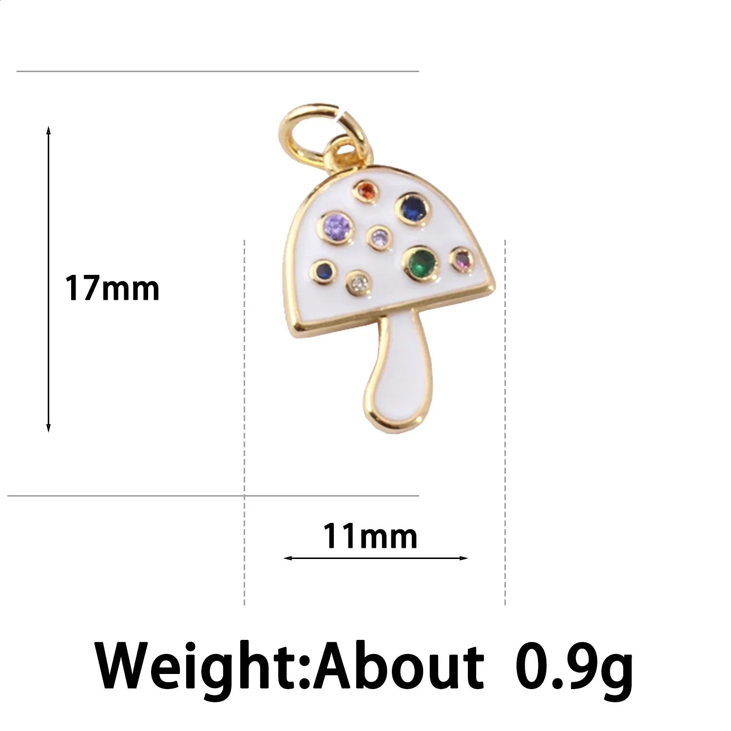 Mushroom Sika Deer Round Rectangle Badge Hook Jewelry Making Supplies Diy Handicraft Charims Necklace Earrings Pendant Bracelet 241227