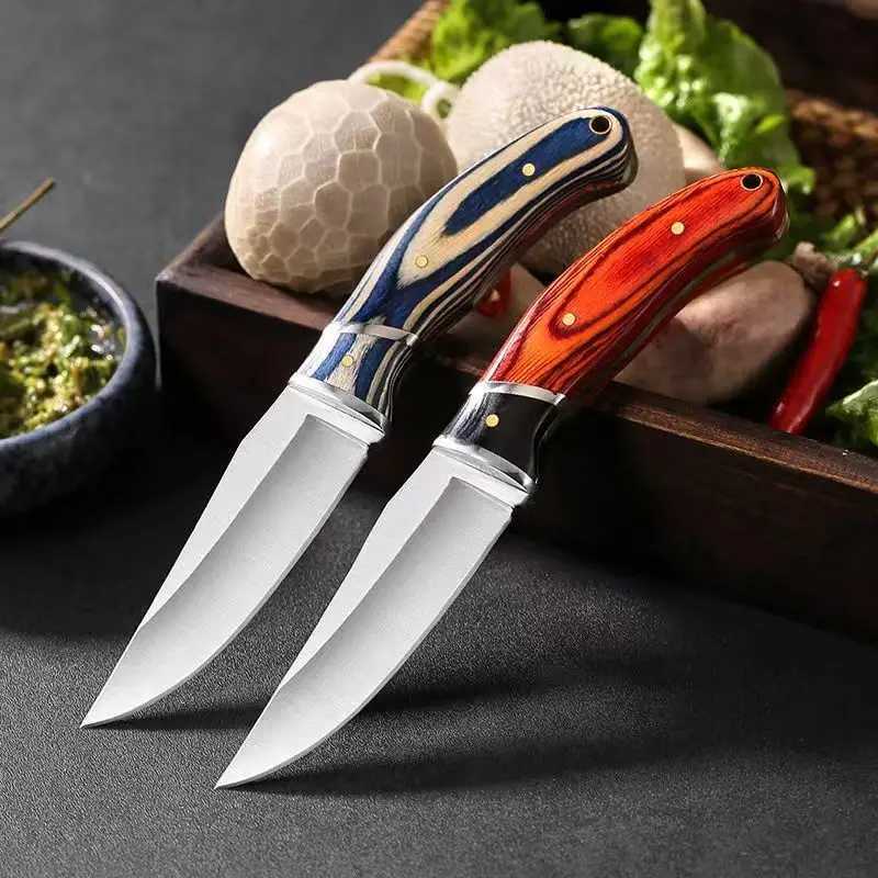 Mti pose fruit knife with stainless steel blades - perfect for kitchen barbecue portable and affordable kitchen gadgets Y241227