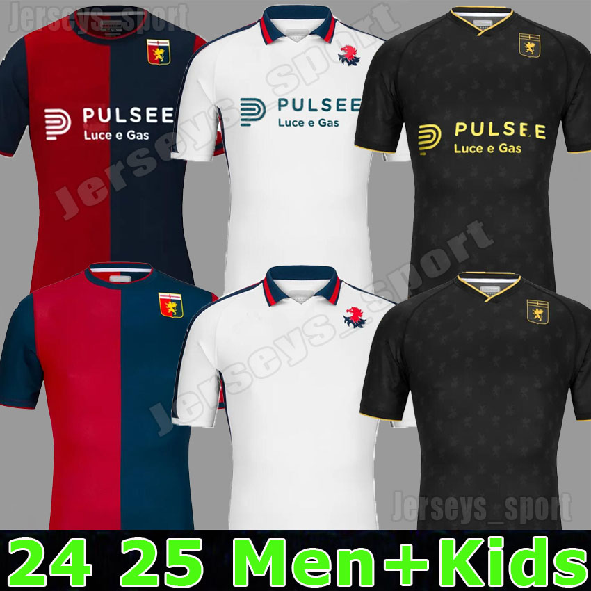 3XL 4XL 24 25 Genoa BALOTELLI Soccer Jerseys PINAMONTI MESSIAS JR 2024 2025 VITINHA BADELJ CFC MALINOVSKYI FRENDRUP THORSBY BOHINEN Football Shirts