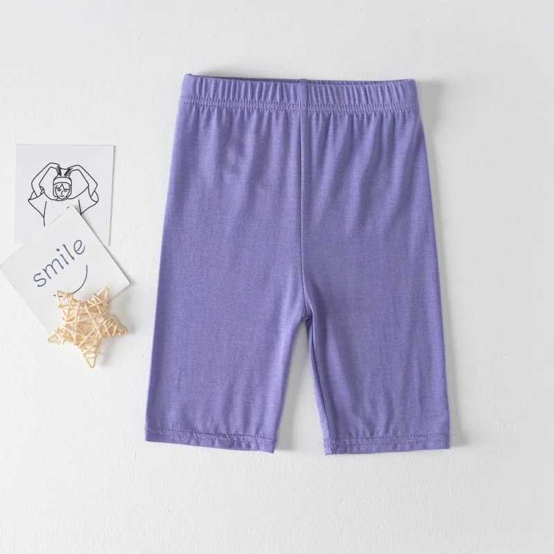 Solid Color Kids Girl Shorts Cotton Safety Pant Underwear Girls Briefs Short Beach Pants Kids Girls Short Leggings for 3-10years W241227