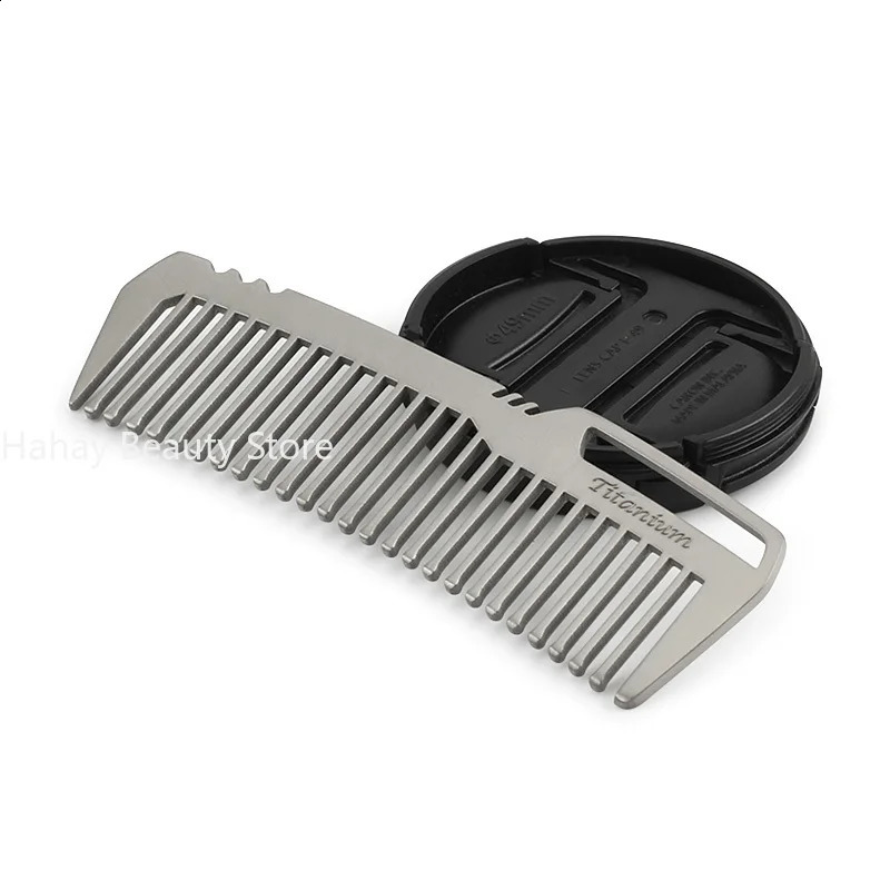 Mini Portable Alloy Comb EDC Super Light Comb EDC Outdoor Small Accessories Anti static 250103