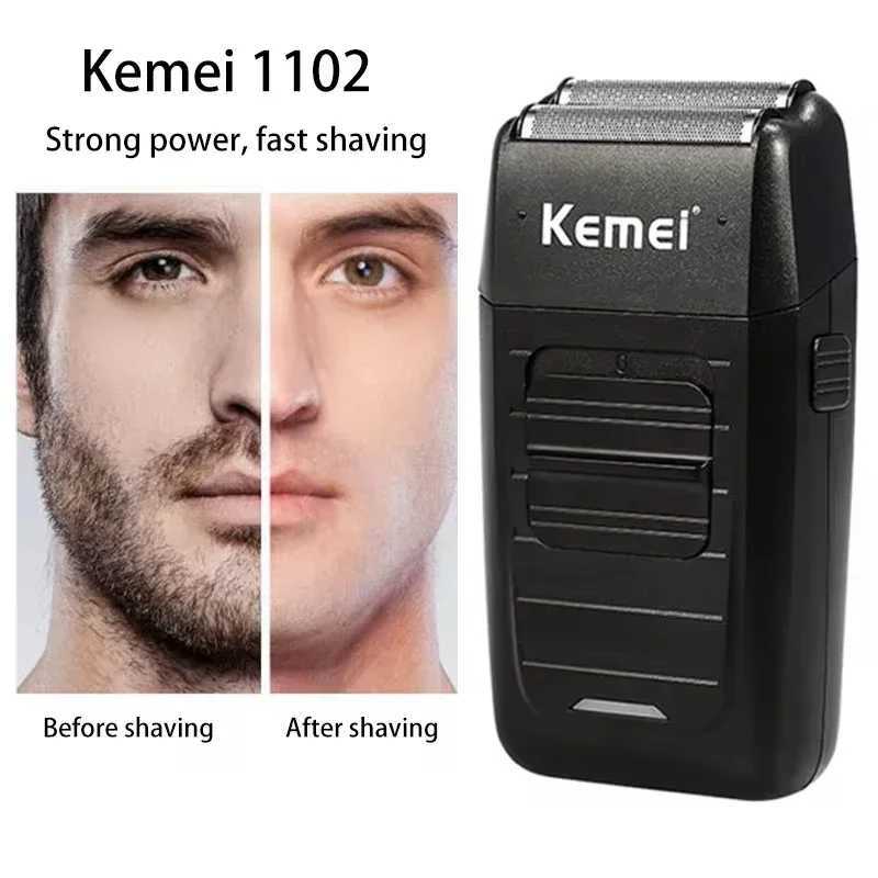 Kemei KM-2628 KM-1757 KM-1102 Rechargeable Electric Hair Clipper USB Charging Professional Barber Razor Trimmer Mens Shaver W241227