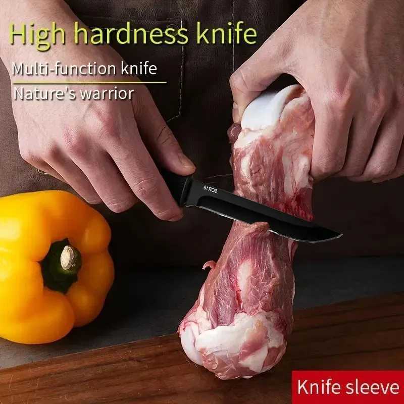 Stainless steel fruit knife pocket knife kitchen fruit slicing vegetable meat bone knife kitchen supplies Y241227