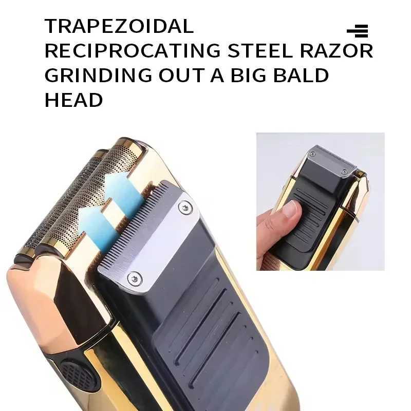 Kemei KM-5027 Original Cordless Electric Hair Clipper Rechargeable Hair Trimmer KM-2028 Shaver for Men USB Charging Razor Barber W241227