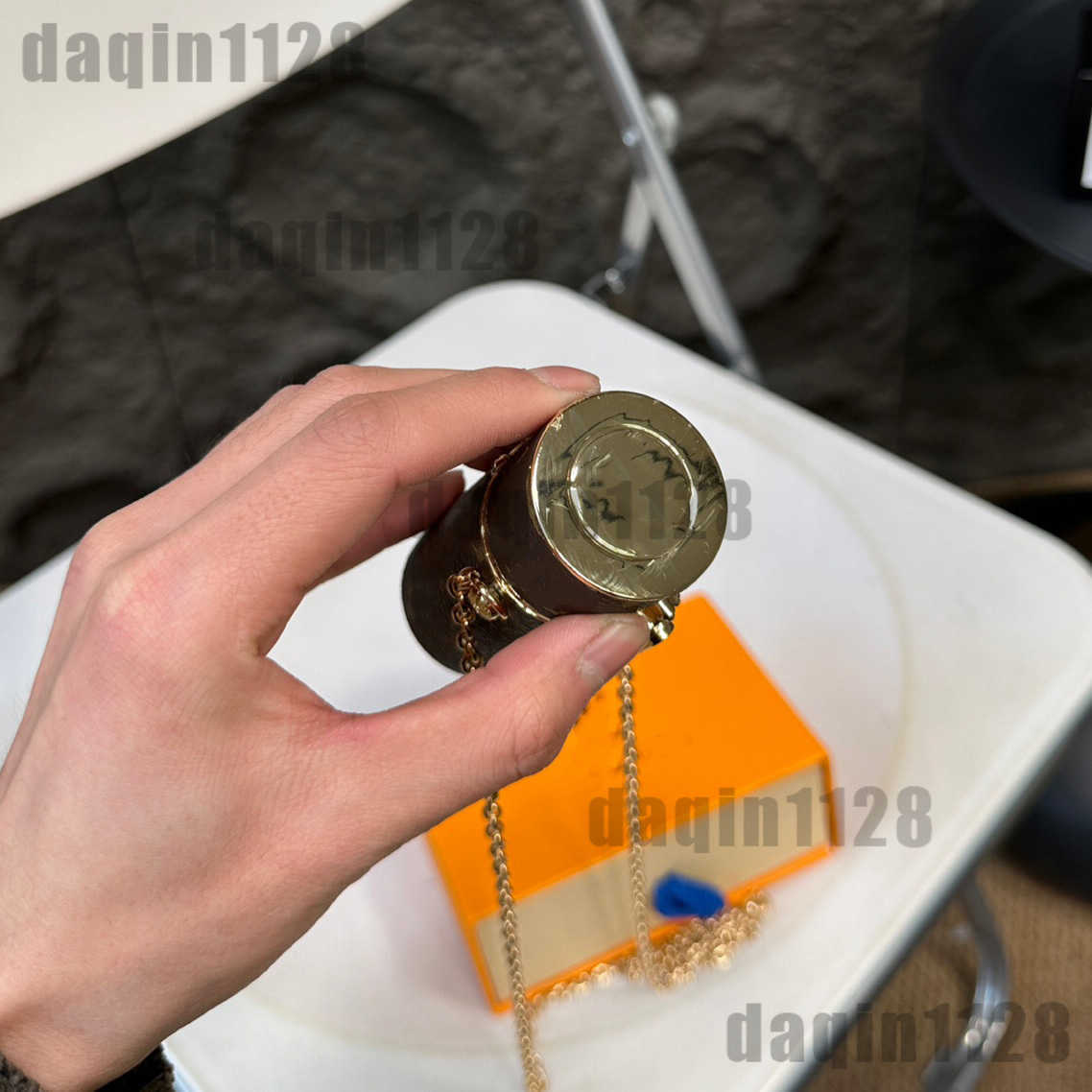 Holder Designer Shoulder Luxury Lipstick Lady Clutch Cylinder Coin Pouch Women Purse Wallets Beauty Case Cross Body Handbag Tote Bags Cosmetic Bag