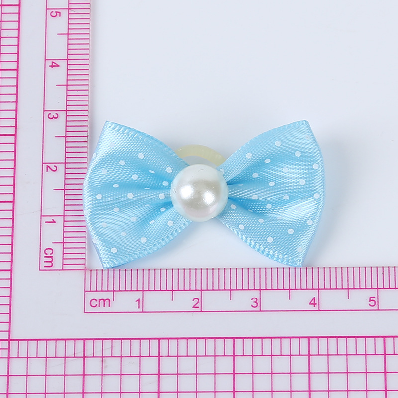 10/20pcs Dog Grooming Hair Bows Dog Bows Mix Colours Small Dog Accessories Dog Hair Rubber Bands Pet Headwear Pet Supplier