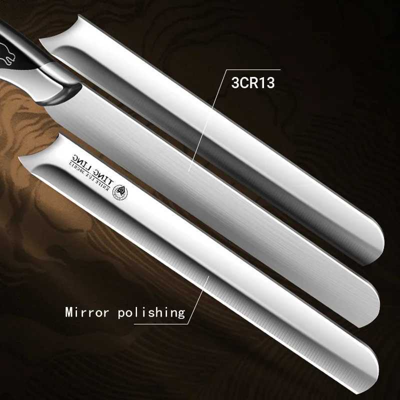 High grade stainless steel roast duck knife Mti functional roast duck knife kitchen chef barbecue knife Y241227