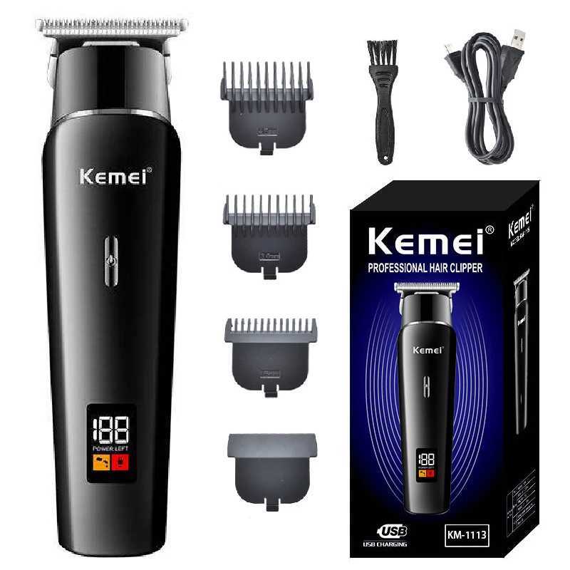 Professional Chemical Hair Beard Trimmer For Men Electric Hair Clipper Rechargeable Hair Cutting Machine Powerful Haircut Lithium W241227