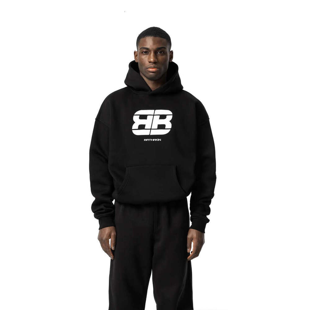 American fashion brand sweatshirt for men women in autumn winter 2024, new casual and fashionable hooded jacket, loose fit