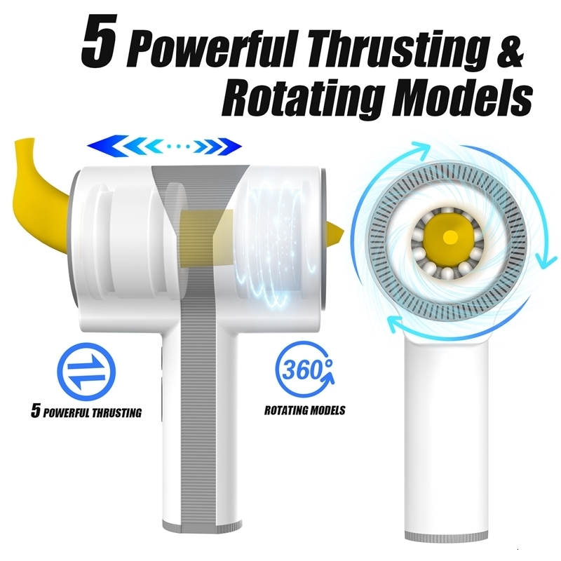 Automatic Male Masturbator Telescopic Rotation Vagina Masturbation for Men Adults Goods Sex Toys Vibration Mastubators Cup w241226