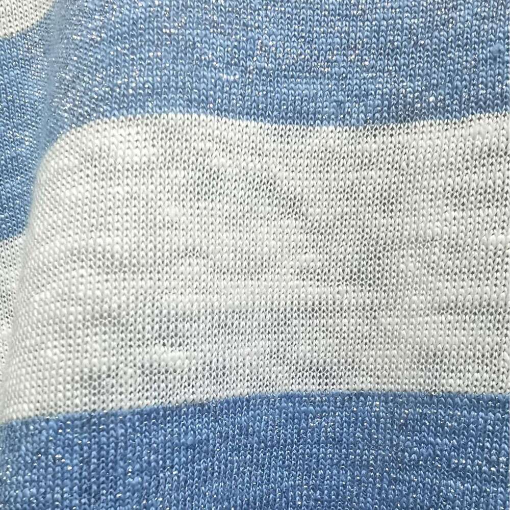 Lightweight 14s cotton en wide strip single-sided knitted casual wear T-shirt vest Hangzhou women's clothing fabric