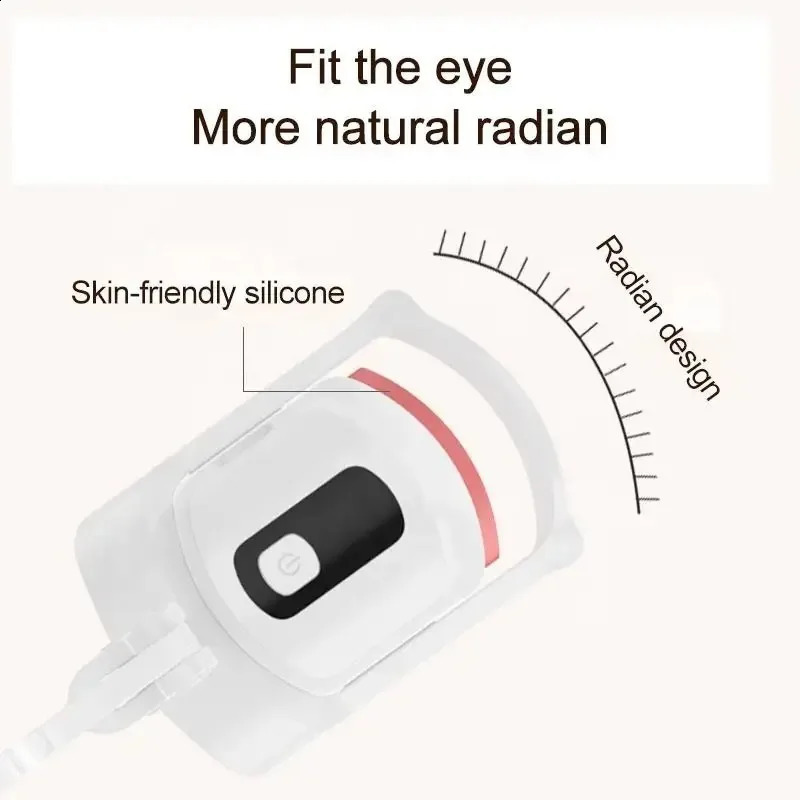3rd Gear Temperature Control Fit The Eye More Natural Radian Professional Rechargeable Electric Eyelash Curler Machine 241226