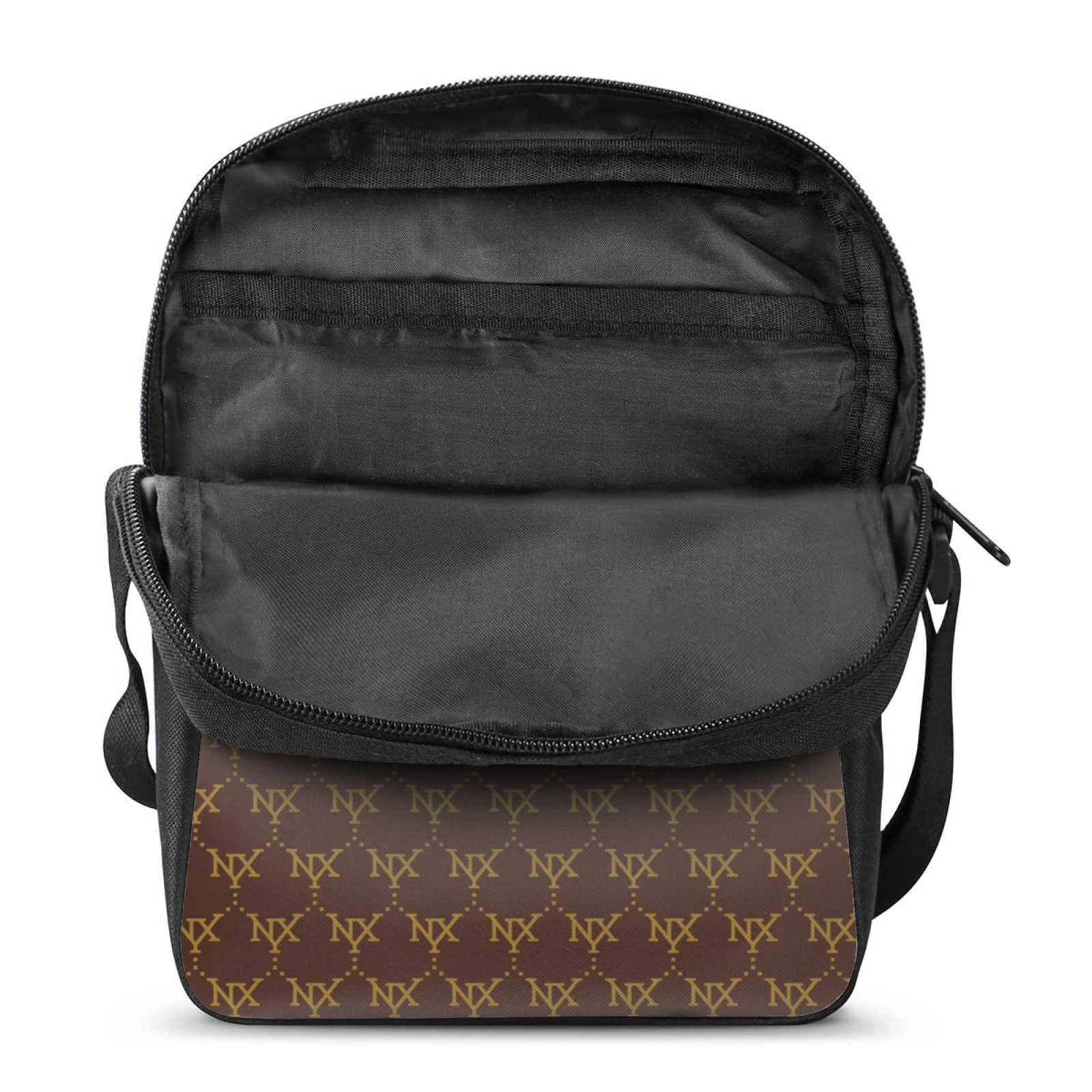 NXY Shoulder Bags Polyester Chain Shoulder Crossbody Square Bags For Women Letter Womens Designer Messenger Bag Wide Strap Handbag Female