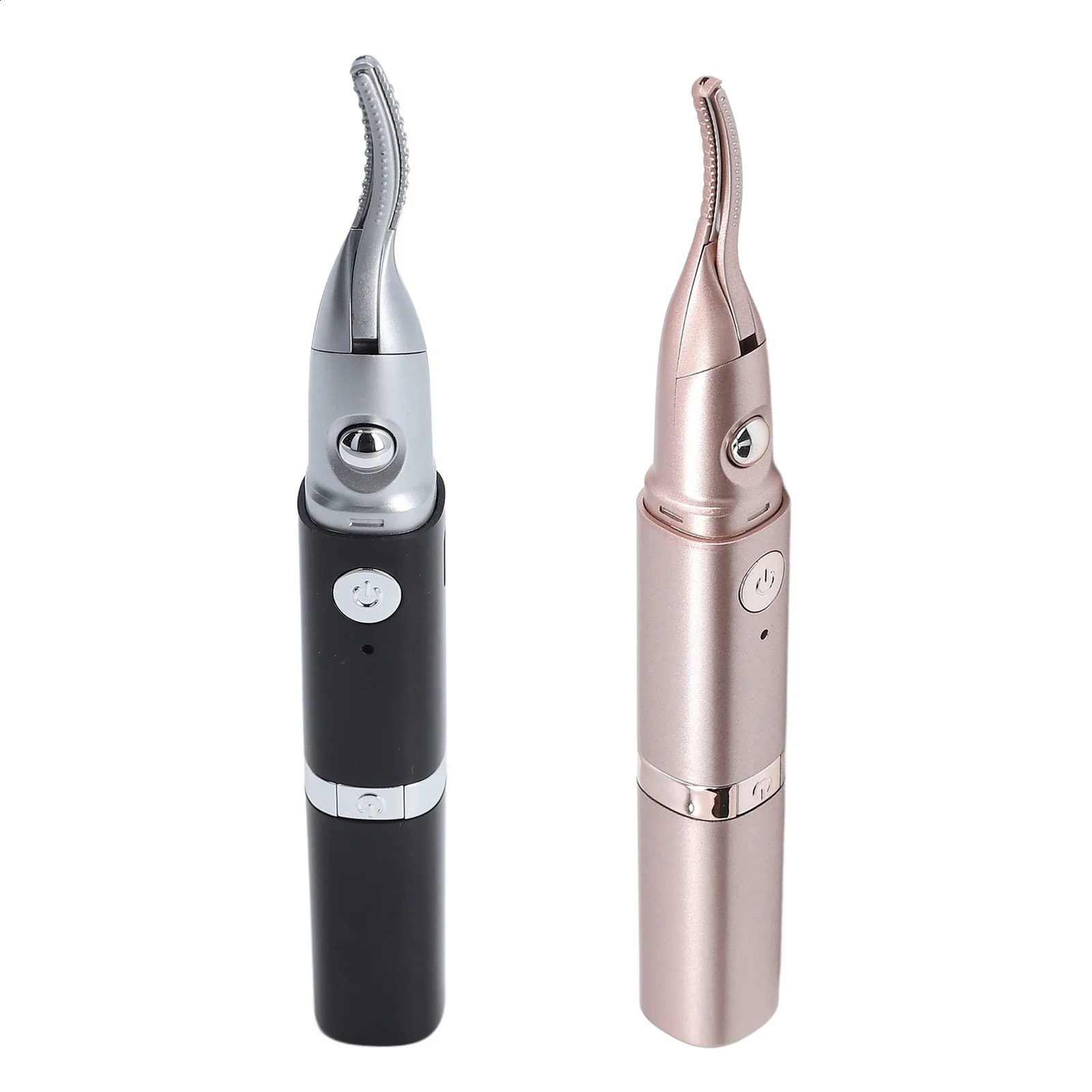 Electric Eyebrow Trimmer Electric Lash Curler Slim Selectable Temperatures 10mAh Battery Nose Hair Trimming Portable for Home 241226