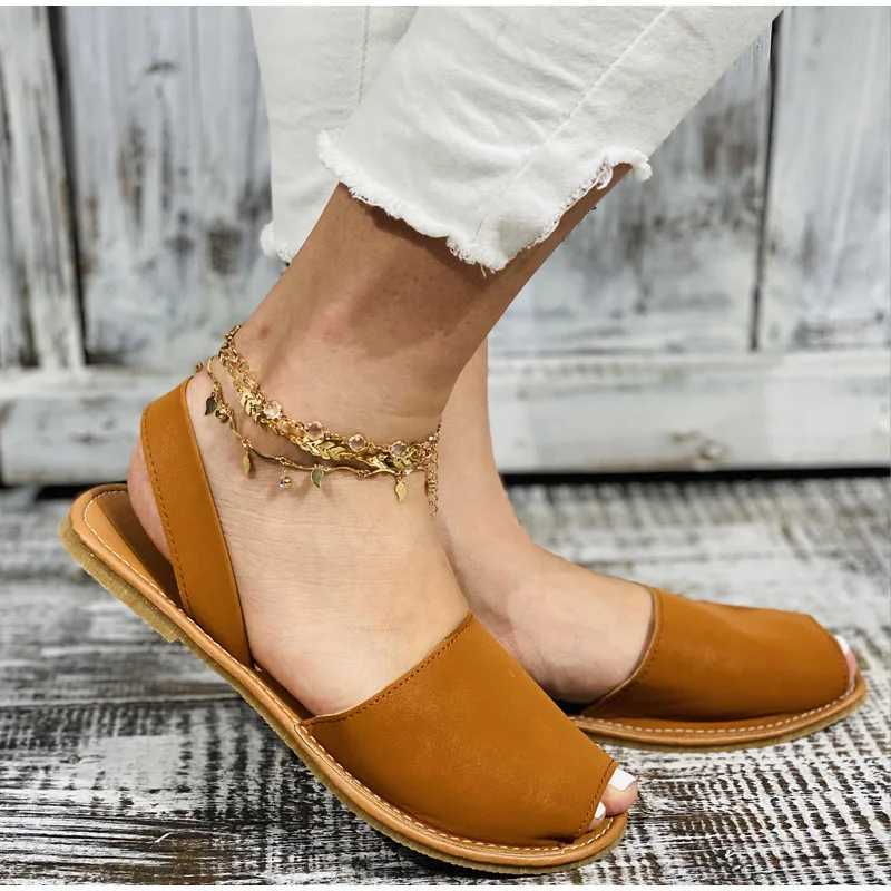 High Quality Comfortable Fashion Beach Woman Sandals Women Flat New Ladies Luxury Summer Low Shoes Without Heels Female Casual Footwear T241227