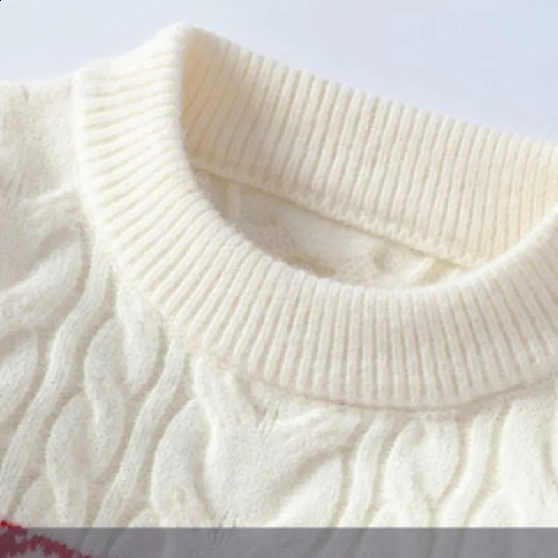 Winter sweater High End y Cashmere Sweater Men Thick Warm Mens Sweaters With Dr Korean Harajuku Christmas Jumper S2511101Y4Q