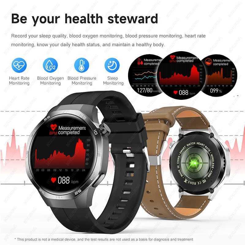 For GT5 Pro Smart Watch Men AMOLED HD Sn GPS NFC Rate Call IP68 Waterproof SmartWatch 2025 New Z241227