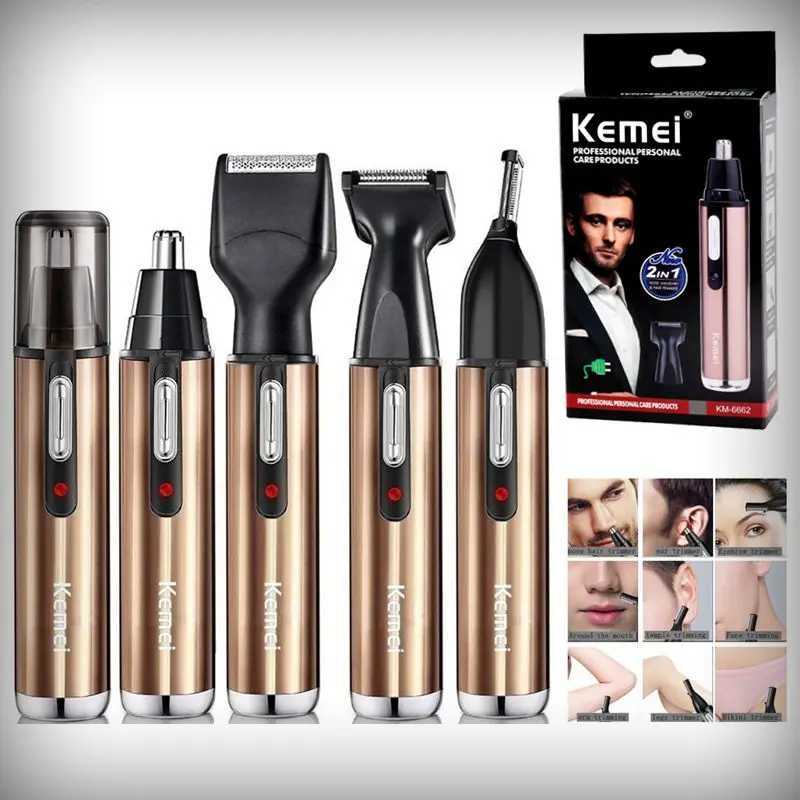 Rechargeable Electric All In One Hair Trimmer For Men Grooming Kit Beard Trimer Facial Eyebrow Trimmer Nose Ear Shaver W241227