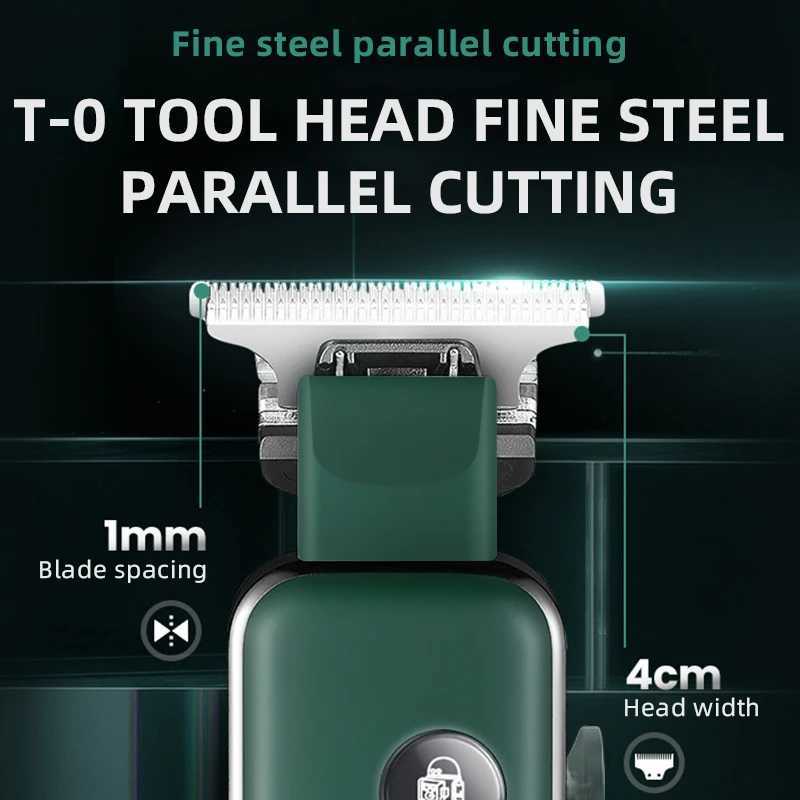 Kemei Professional Hair Clippers Electric Trimmers for Men Adults Kids Cordless Rechargeable Hair Cutter Machine KM-5098 W241227