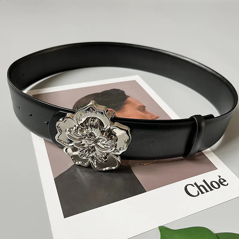 ladies wide belt elastic vintage buckle leather wide fashion wild pin buckle womens belt waist seal belt 241226