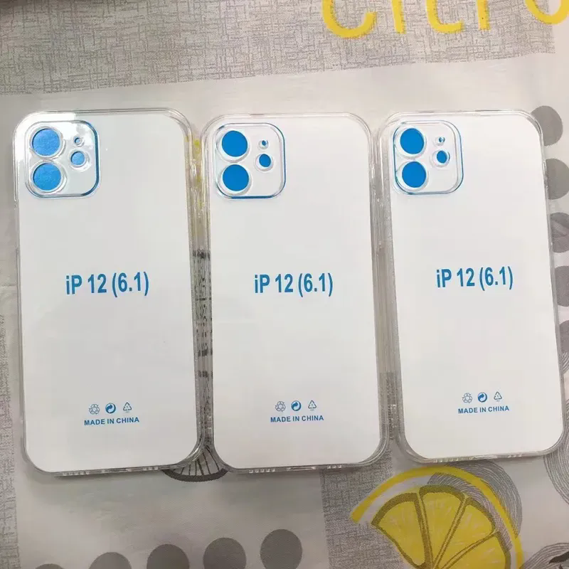 I17 Cases 1.5MM Clear Case For Iphone 17 Air 16E 16 Pro max 15 14 Samsung S25 S24 S23 Plus S24U Ultra Soft TPU Crystal Transparent Fashion Mobile Cell