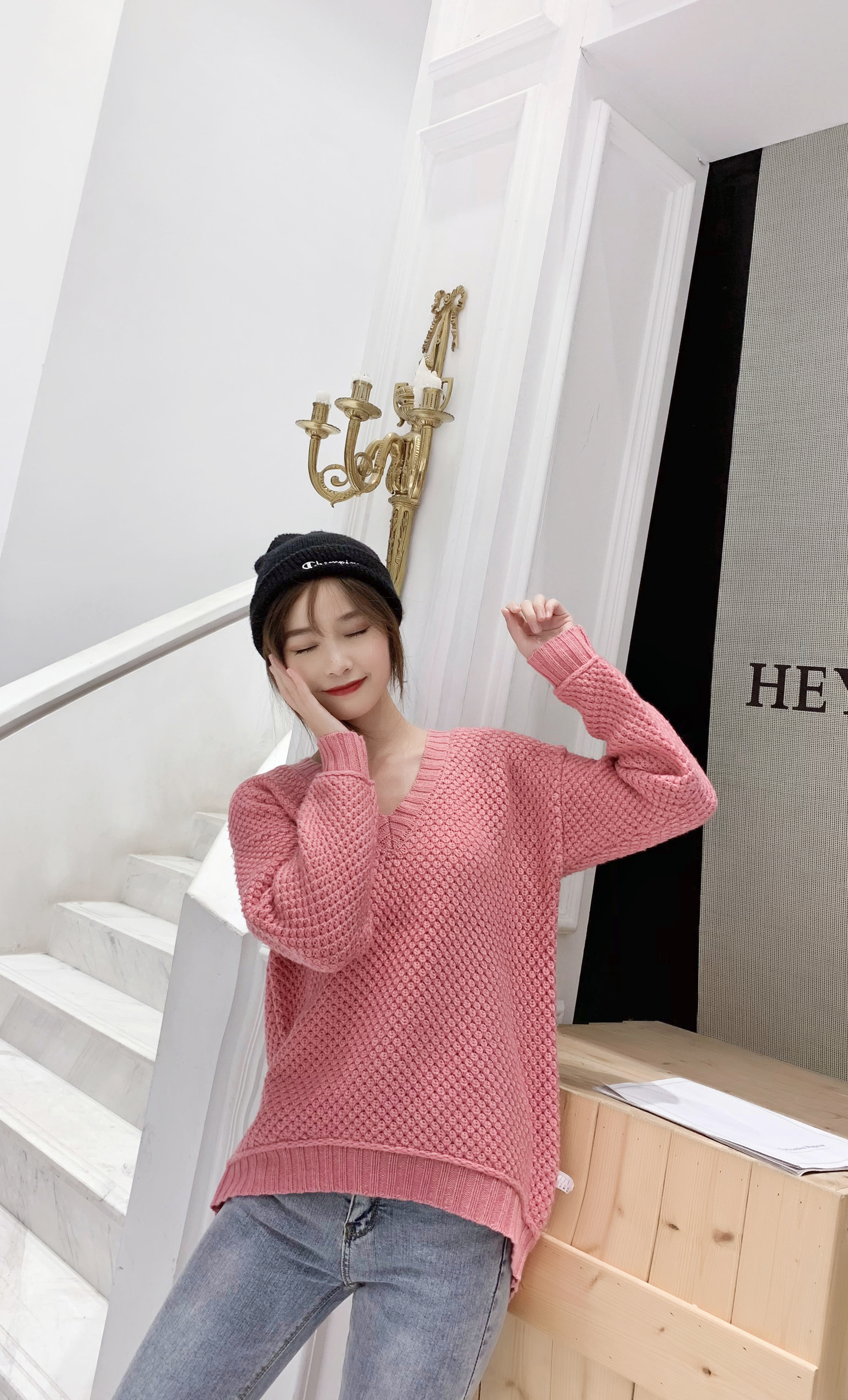 Women's Chic Slim Fit Wool Pullover - Cozy & Stylish Autumn Knitwear