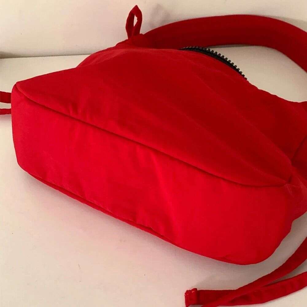 Women's Bags Handbag Casual Korean Style Nylon Bow Underarm Bowknot Purse Oxford Cloth Shoulder Bag Pure Color Simple Handbag Women