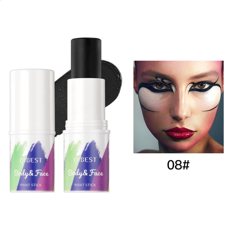 Body Face Paint Stick Natural Threedimensional Modification Contour Brightening Skin Tone Face Washable Painting Pen Party Art 241224