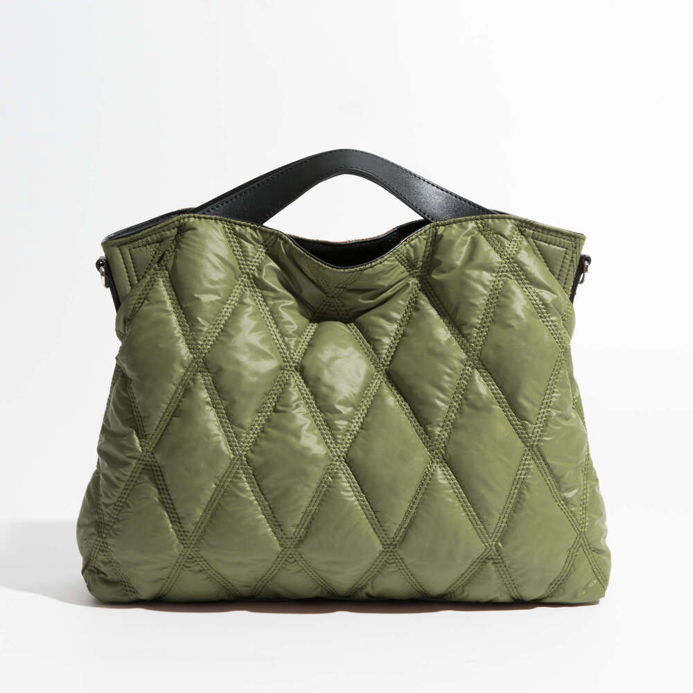 Women's Bags Handbag Fashion Gge Quilted Puffer Tote Designer Padded Women Handbags Casual Nylon Shoulder Crossbody Bags Large Capacity Bag