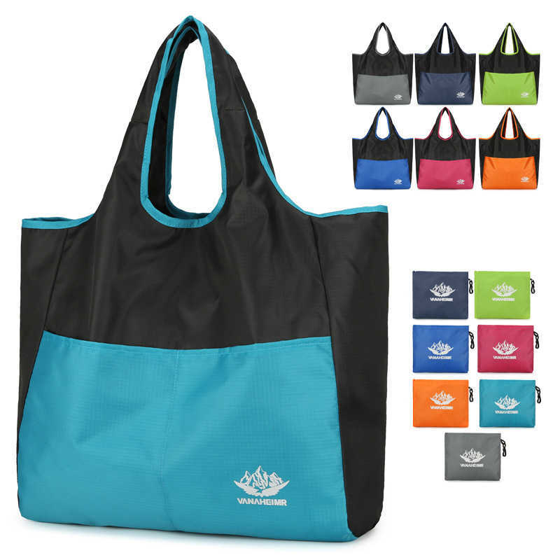 Handheld Shoulder Bag Sports Travel Handbag Fashionable Folding Shoulder Bag Hiking Travel Bag Daypack 240920