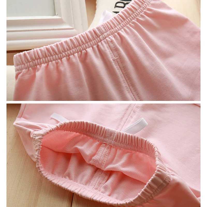 Red black pink white baby shorts toddler boys girls cotton shorts summer childrens sports shorts childrens clothing set W241227