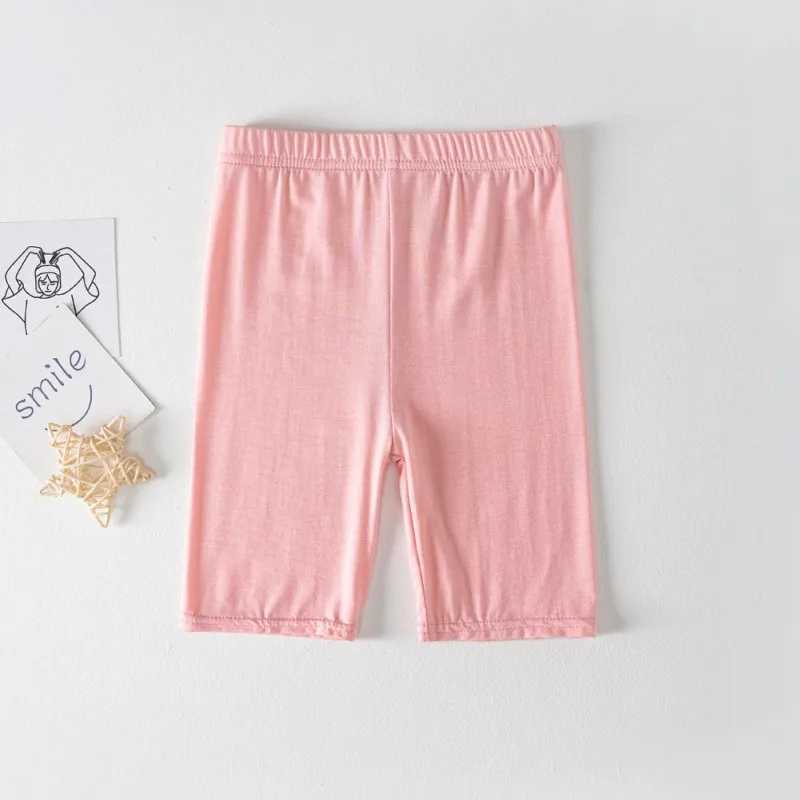 Solid Color Kids Girl Shorts Cotton Safety Pant Underwear Girls Briefs Short Beach Pants Kids Girls Short Leggings for 3-10years W241227