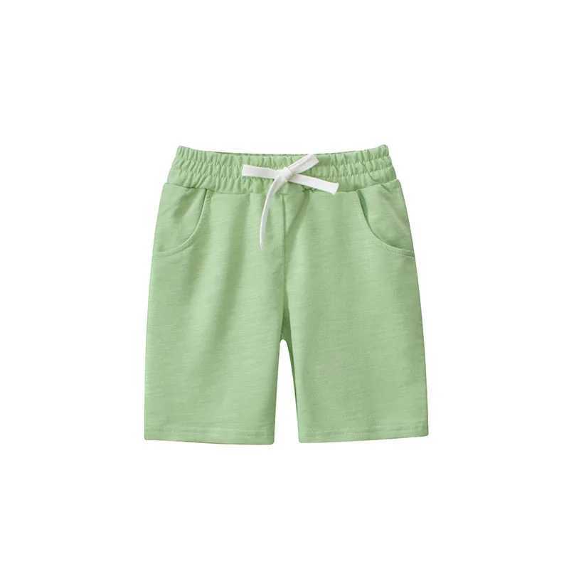 2-7T Childrens Shorts Drawstring Solid Boys Girls Summer Trousers Pants Hot Selling Baby Wear Shorts W241227