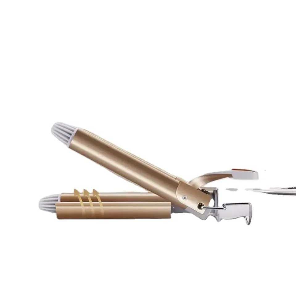 Kemei Electric Hair Curler Waver Styler KM-1010 Hair Curling Iron 2 In 1 Hair Straightener M241227