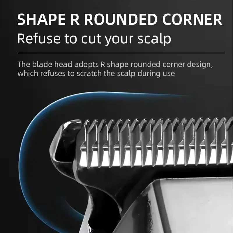Kemei KM-5027 Original Cordless Electric Hair Clipper Rechargeable Hair Trimmer KM-2028 Shaver for Men USB Charging Razor Barber W241227