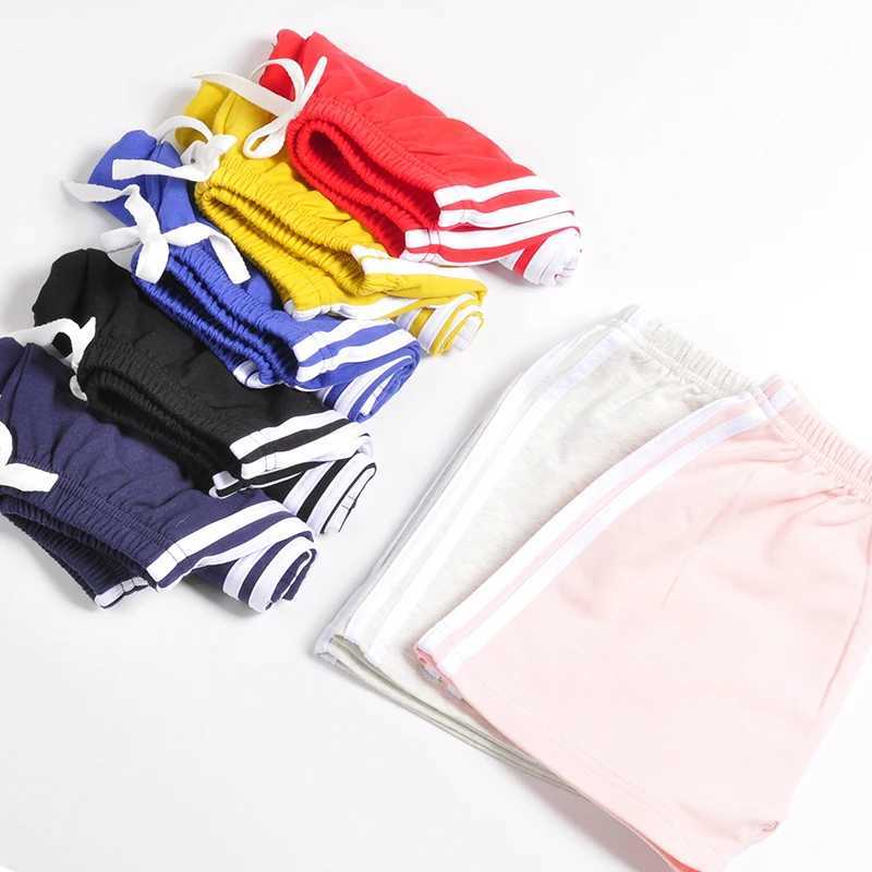 Korean Style Kids Clothing Summer Boys And Girls Short Pants Childrens Shorts For 2 To 14 Years Toddler Baby Clothes Red Shorts W241227