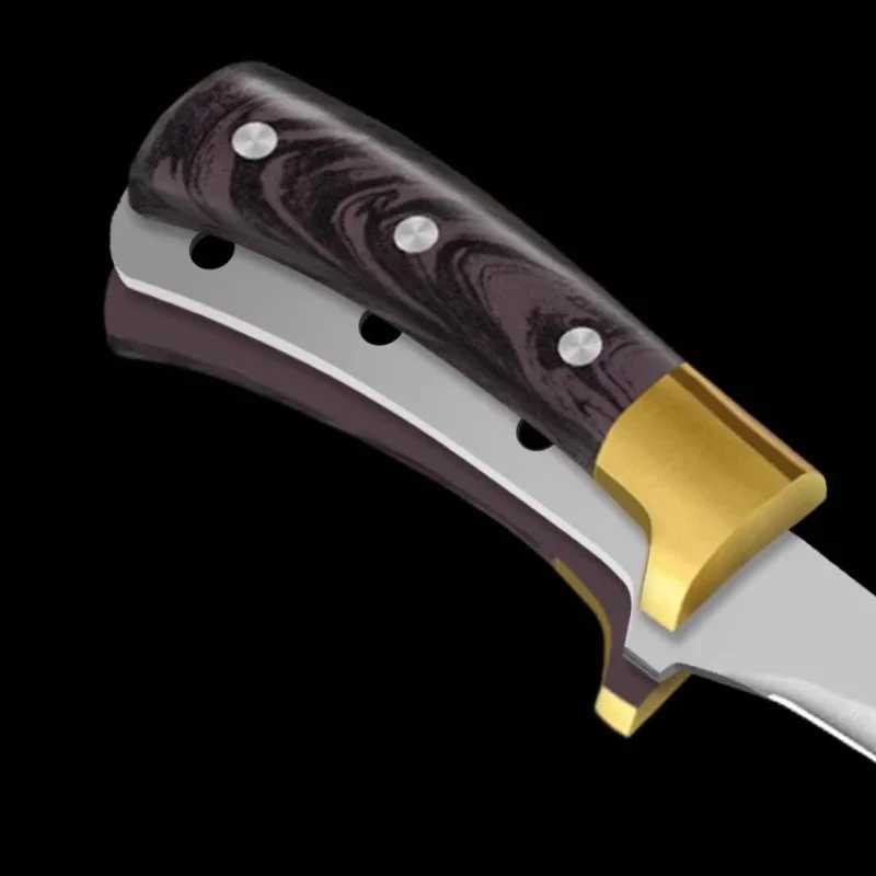 Stainless steel forging peeling knife kitchen accessories sharp meat chopping peeling knife sharp knife hand forging peeling knife Y241227