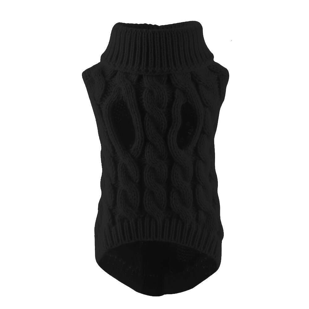Cozy Knit Pet Sweater Cats & Dogs - Warm Pullover, Ideal for Small to Medium Breeds, hine Washable