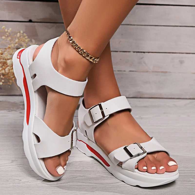High Quality Rimocy Fashion Platform Sandals Women Summer Thick Sole Non-Slip Sandals Women Outdoor Lightweight Sports Sandals T241227